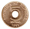 5 Centavo Obverse