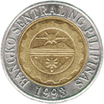 10 Peso Reverse