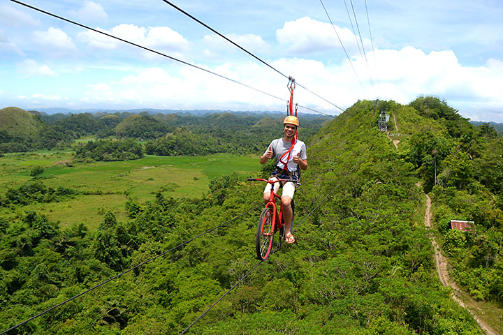 Bike Zipline