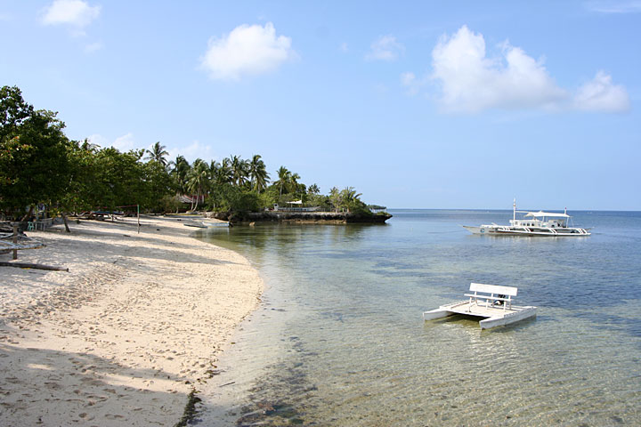 Cabilao island beach