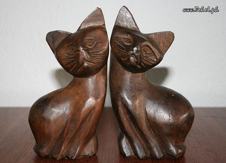 Wooden Cats