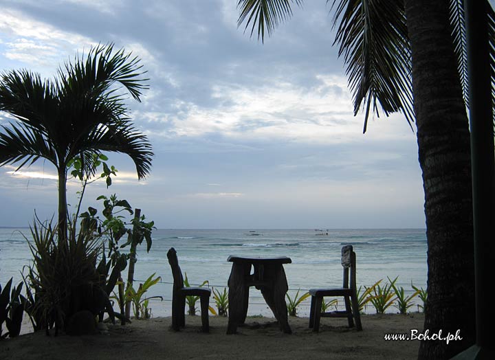 Sunset view from Dumaluan Beach Resort