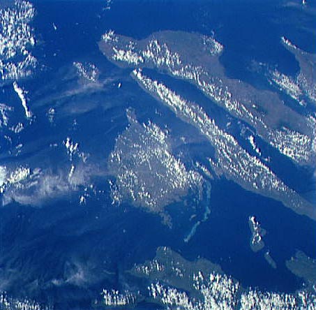 Bohol as seen from space