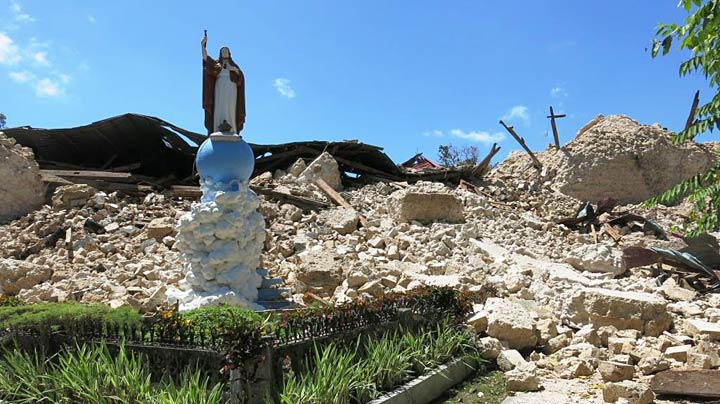 Statue still standing